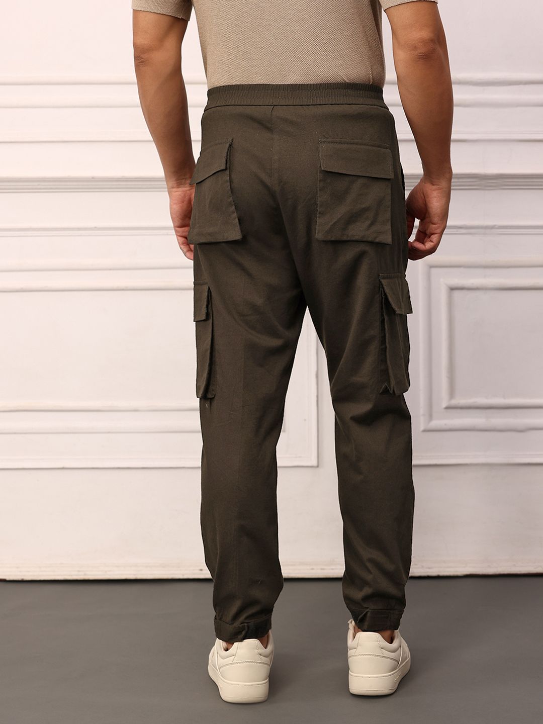 Mr Bowerbird Men Cotton Linen Cargos