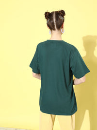 DILLINGER Pure Cotton Printed Oversize T-shirt