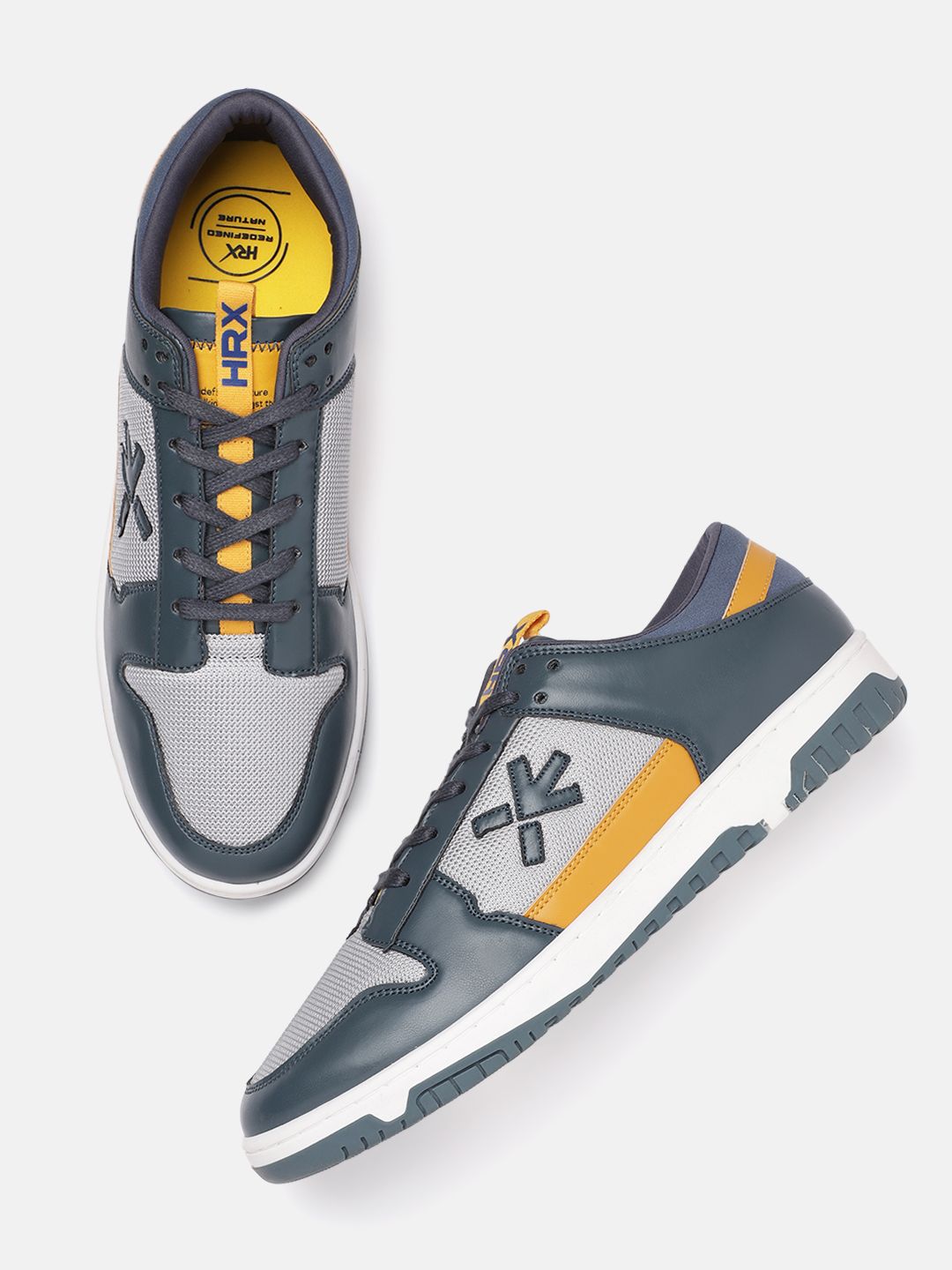 HRX by Hrithik Roshan Men Colourblocked Sneakers