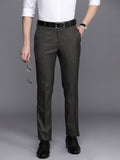Raymond Men Mid-Rise Slim Fit Trousers