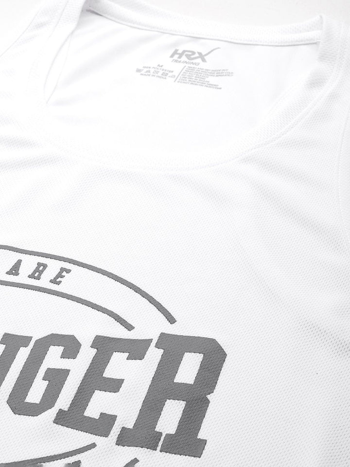 HRX by Hrithik Roshan Men Printed Rapid-Dry Training T-shirt