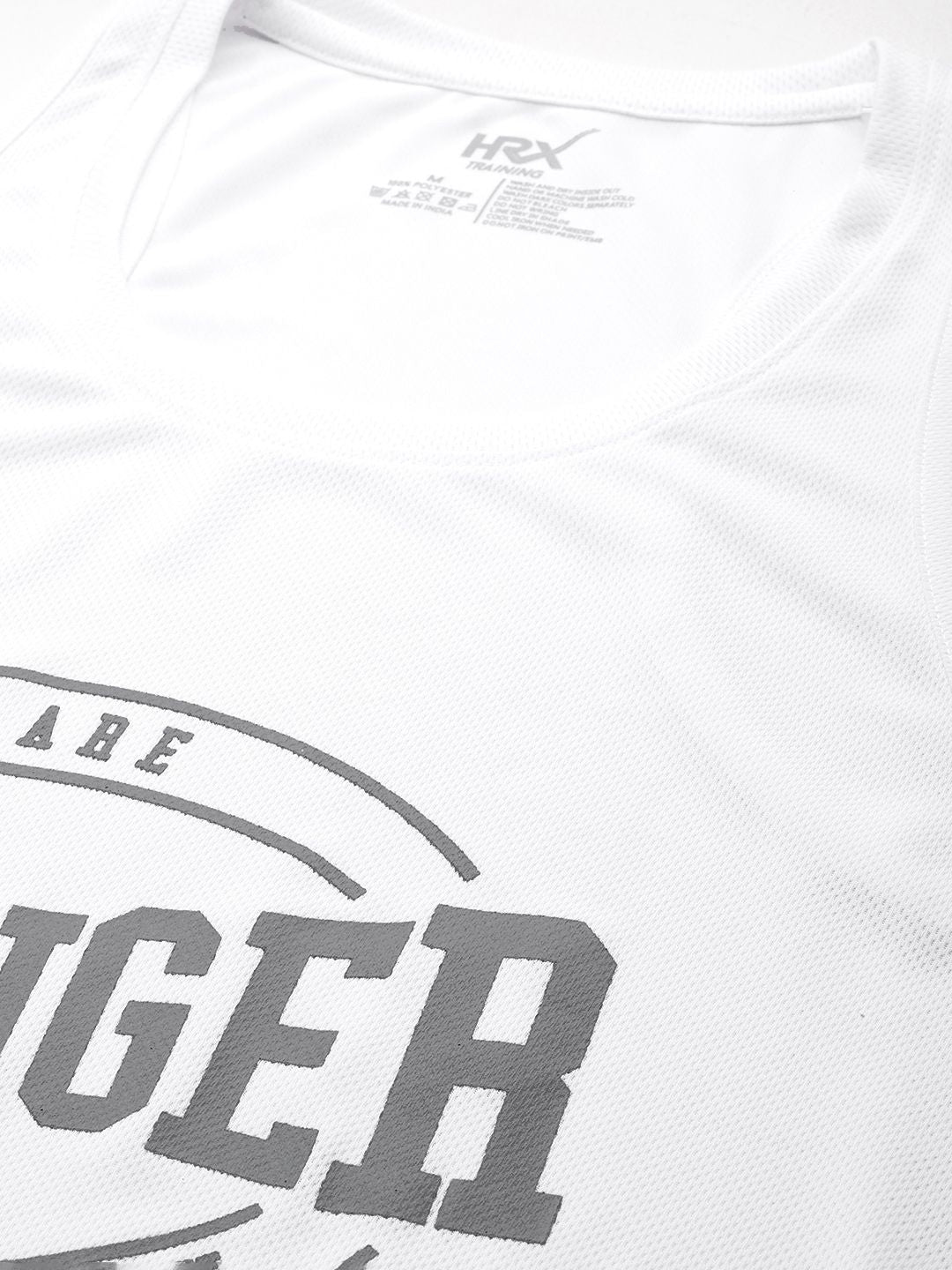 HRX by Hrithik Roshan Men Printed Rapid-Dry Training T-shirt