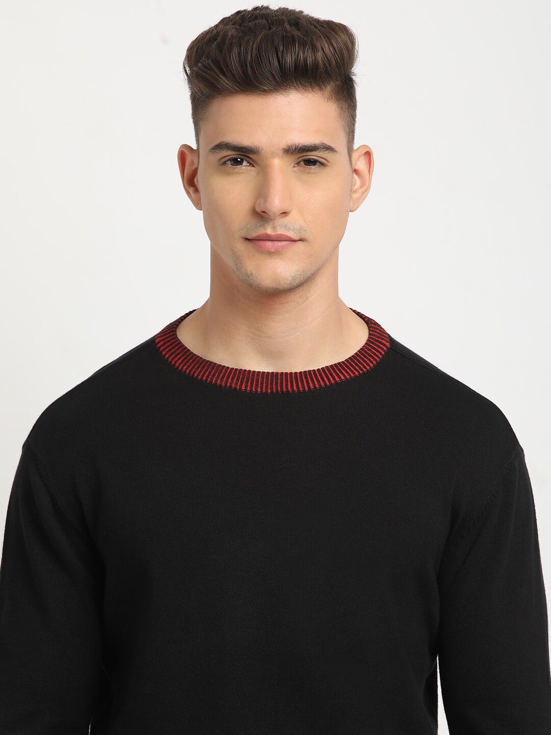 THE BEAR HOUSE Round Neck Pure Cotton Sweatshirt