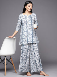 Libas Printed Cotton Night suit