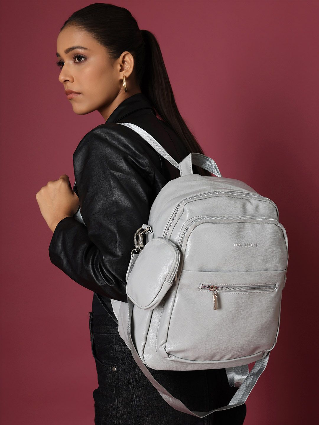 Lino Perros Women Backpack With Pouch