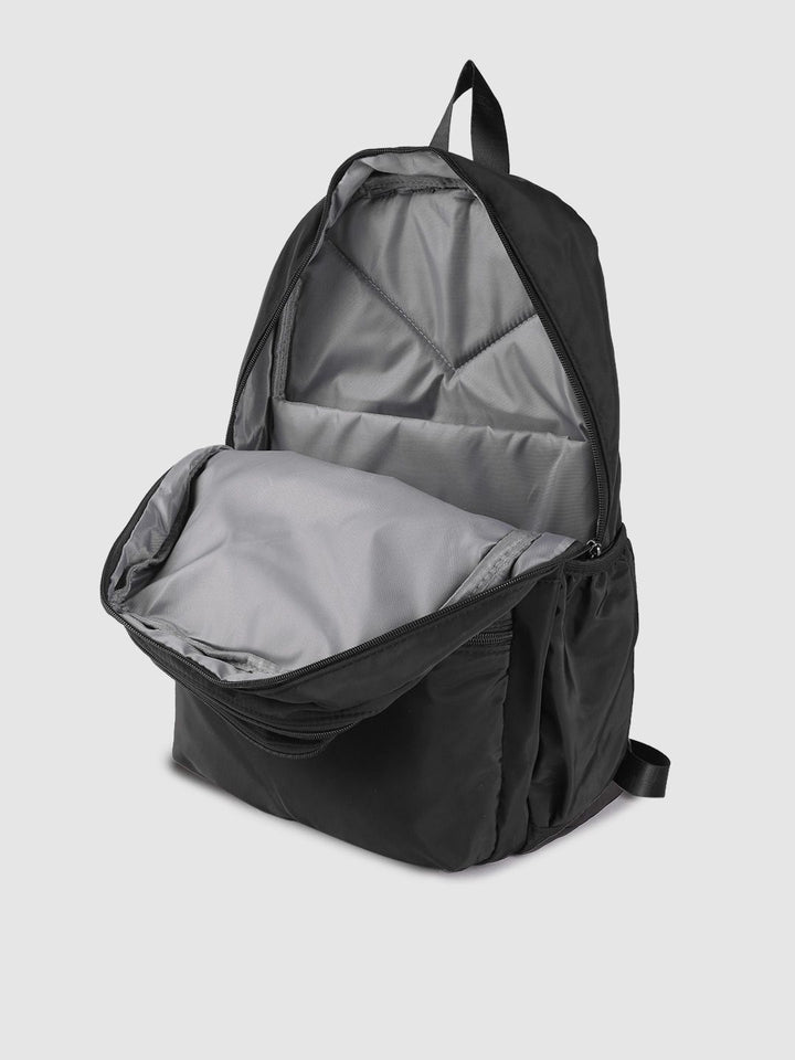 Lino Perros Women Black Solid 16 Inch Laptop Backpack