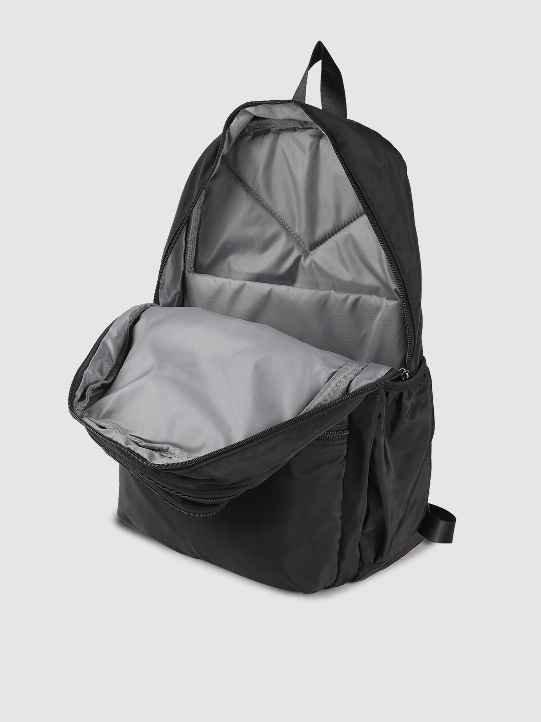 Lino Perros Women Black Solid 16 Inch Laptop Backpack