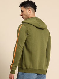 Being Human Brand Logo Printed Hooded Sweatshirt