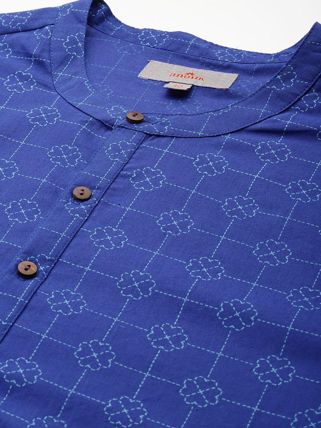 Anouk Printed Pure Cotton Kurta