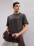 HRX by Hrithik Roshan Washed Effect Pure Cotton T-shirt