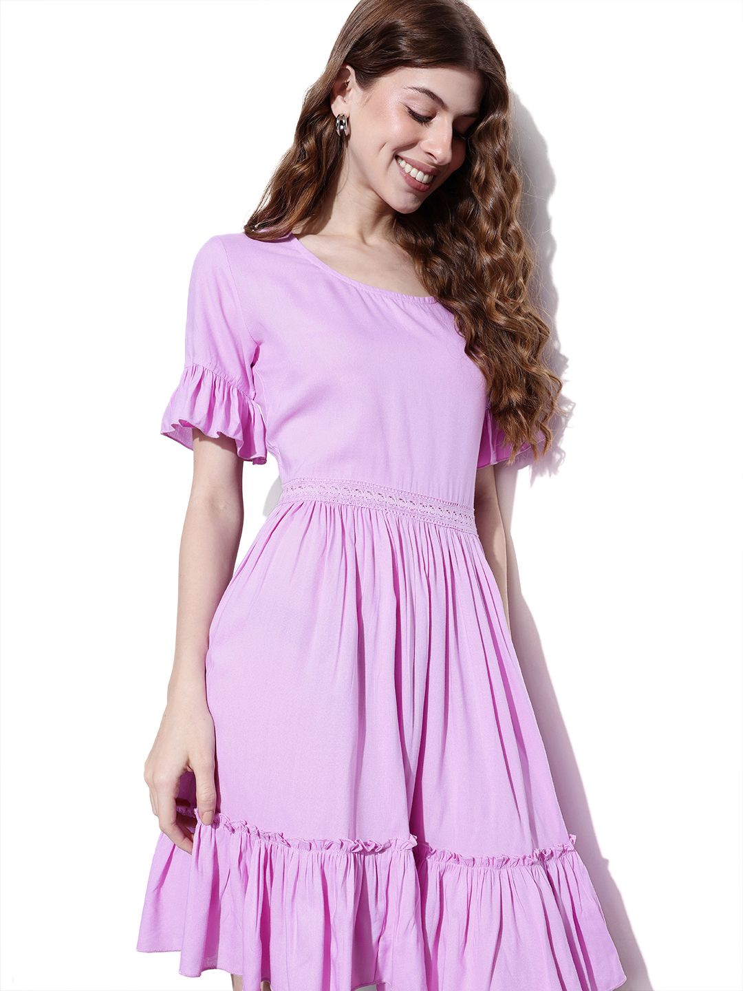 DressBerry Girlcore Flirtatious Tether-Twined  Dress