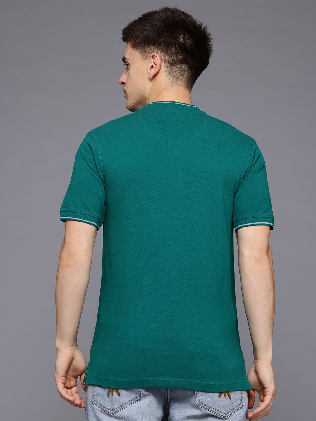 Raymond Henley Neck Pure Cotton Modern Fit T-shirt