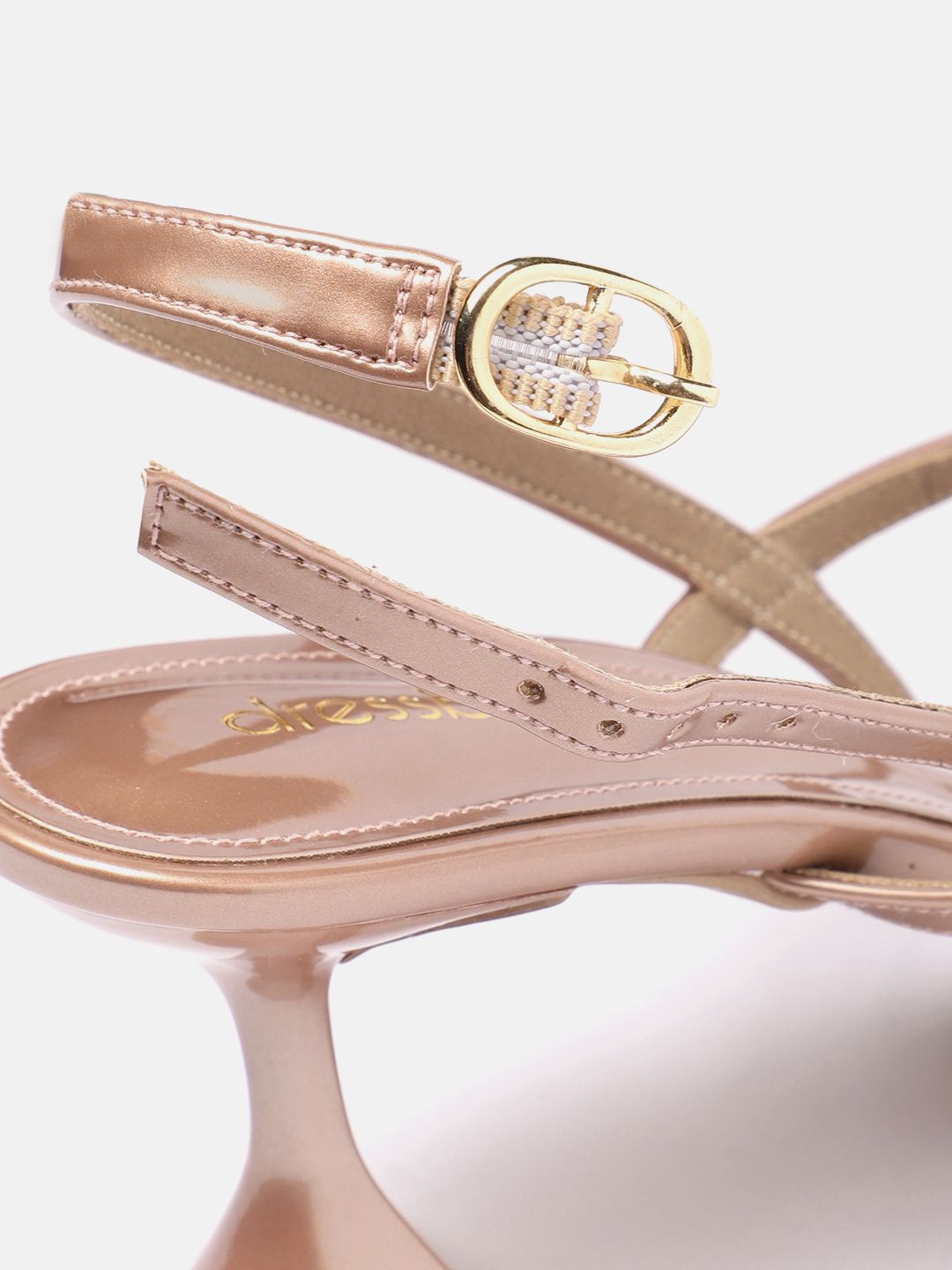 DressBerry Strappy Slim Heel