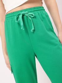 DressBerry Women Functional Fashion Cargo Style Track Pants