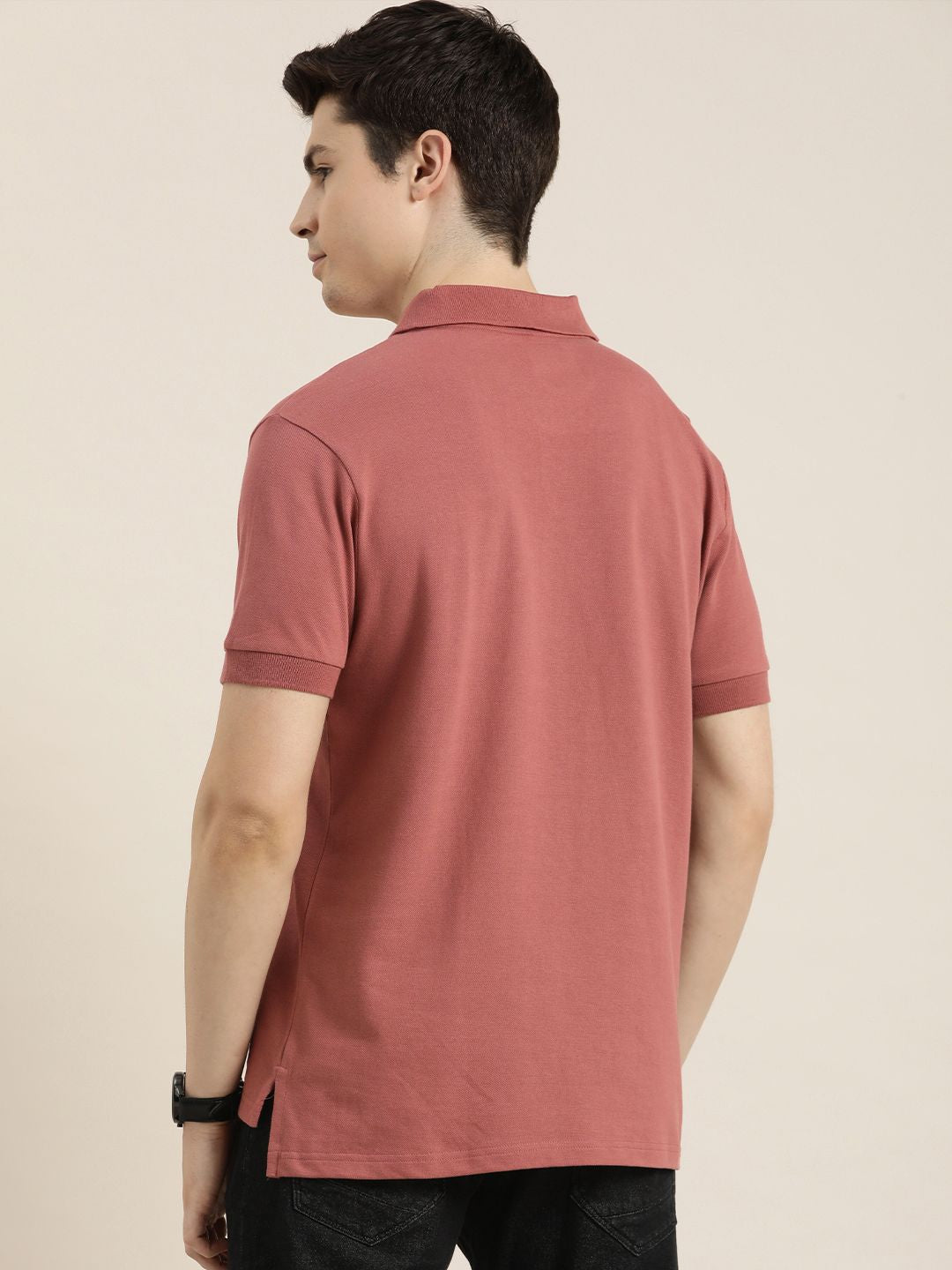 DILLINGER Men Polo Collar Pure Cotton T-shirt