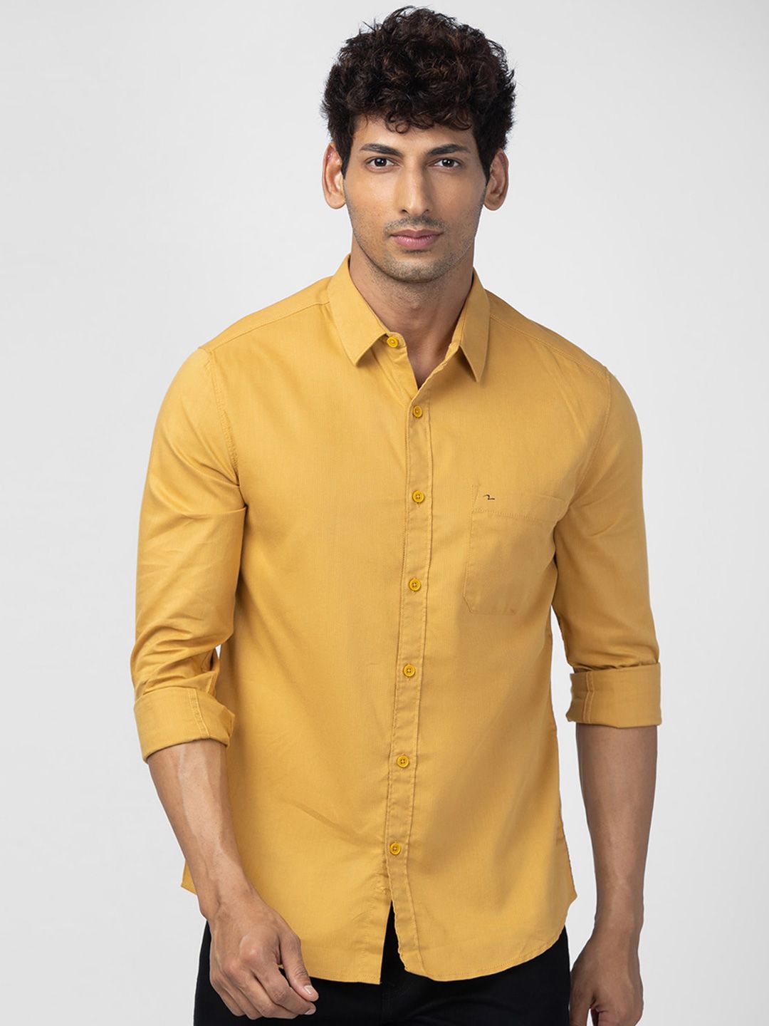 SPYKAR Men Slim Fit Casual Shirt