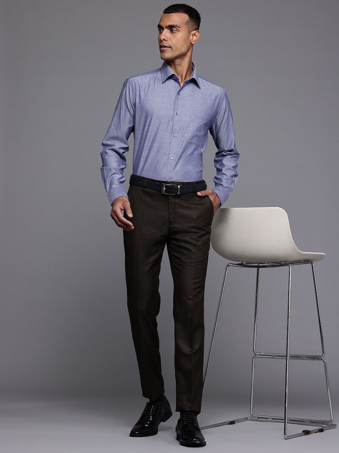 Raymond Slim Fit Pure Cotton Formal Shirt