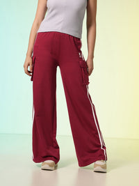 HRX by Hrithik Roshan Women BEING-LOCAL Side Striped Lifestyle Track Pant