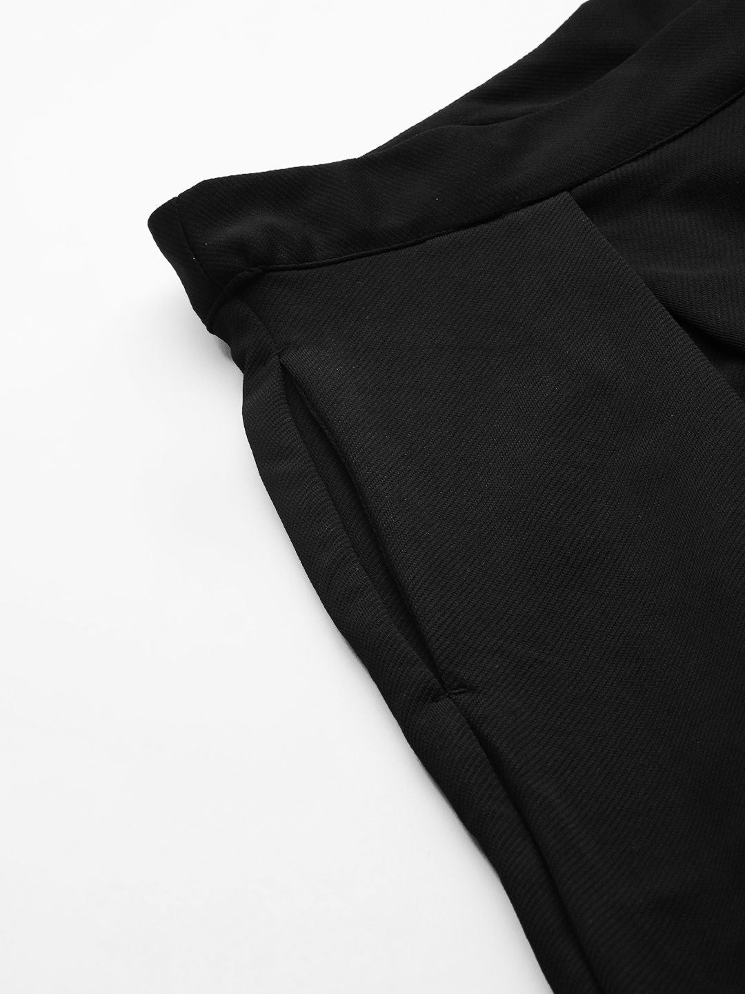 DressBerry Women High-Rise Pleated Trousers