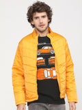 HIGHLANDER Men Yellow Solid Puffer Jacket