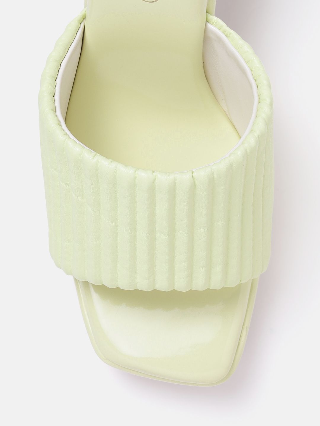 DressBerry Women Textured Straps Block Heels