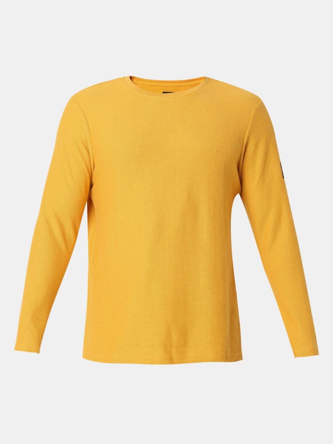 SPYKAR Men Solid Round Neck Cotton T-shirt