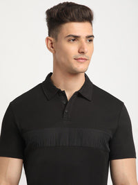 THE BEAR HOUSE Polo Collar Short Sleeves Slim Fit T-shirt