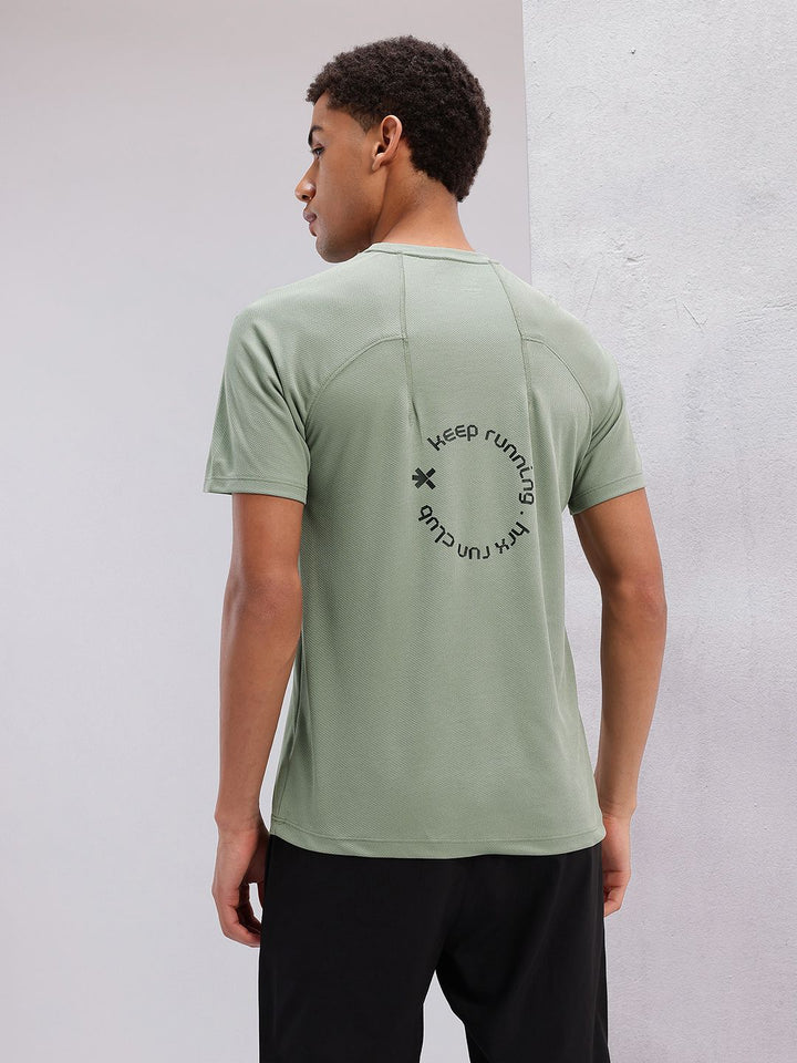 HRX by Hrithik Roshan Typography Print Running T-shirt