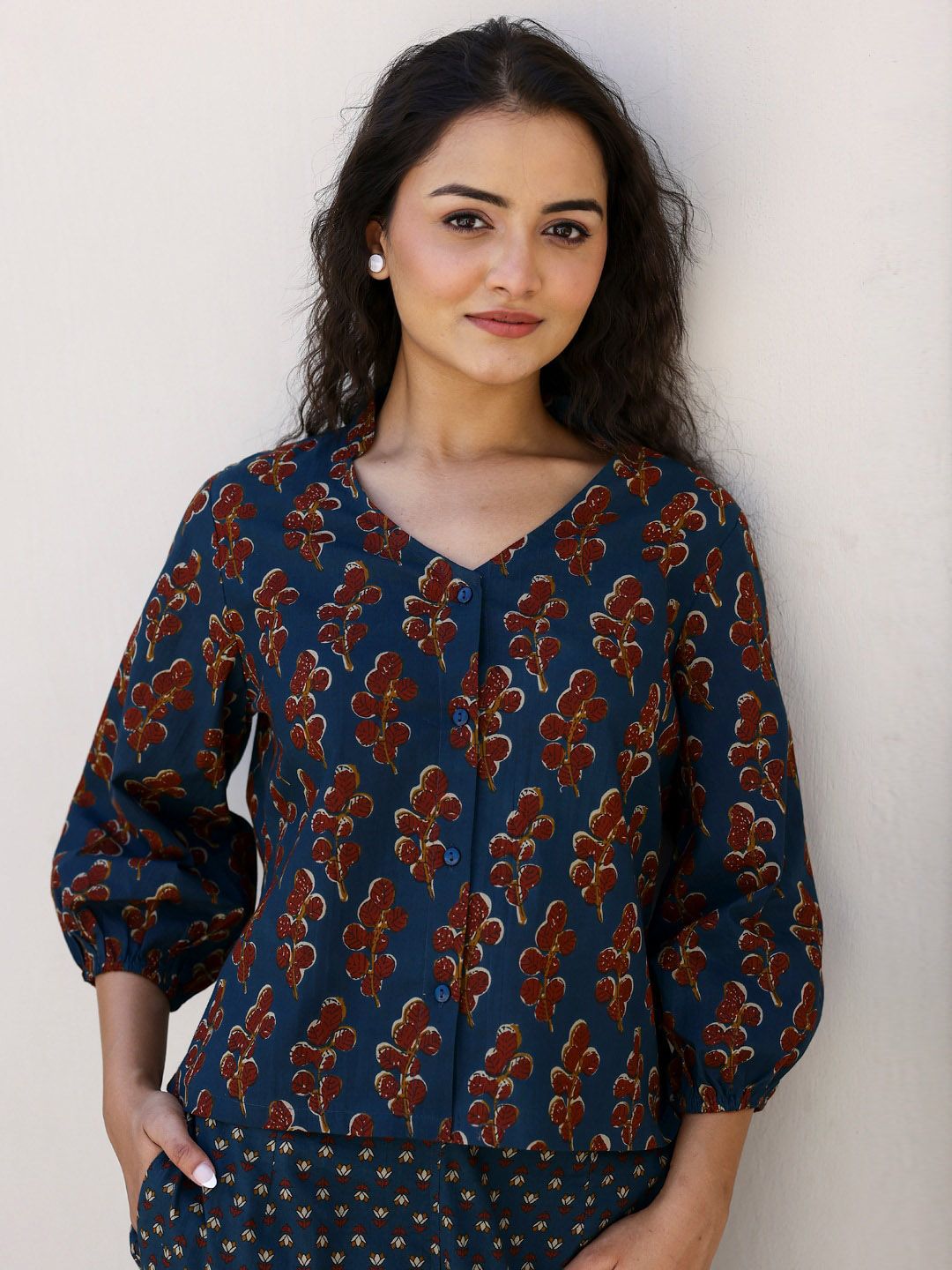 SANSKRUTIHOMES Women Printed Night suit