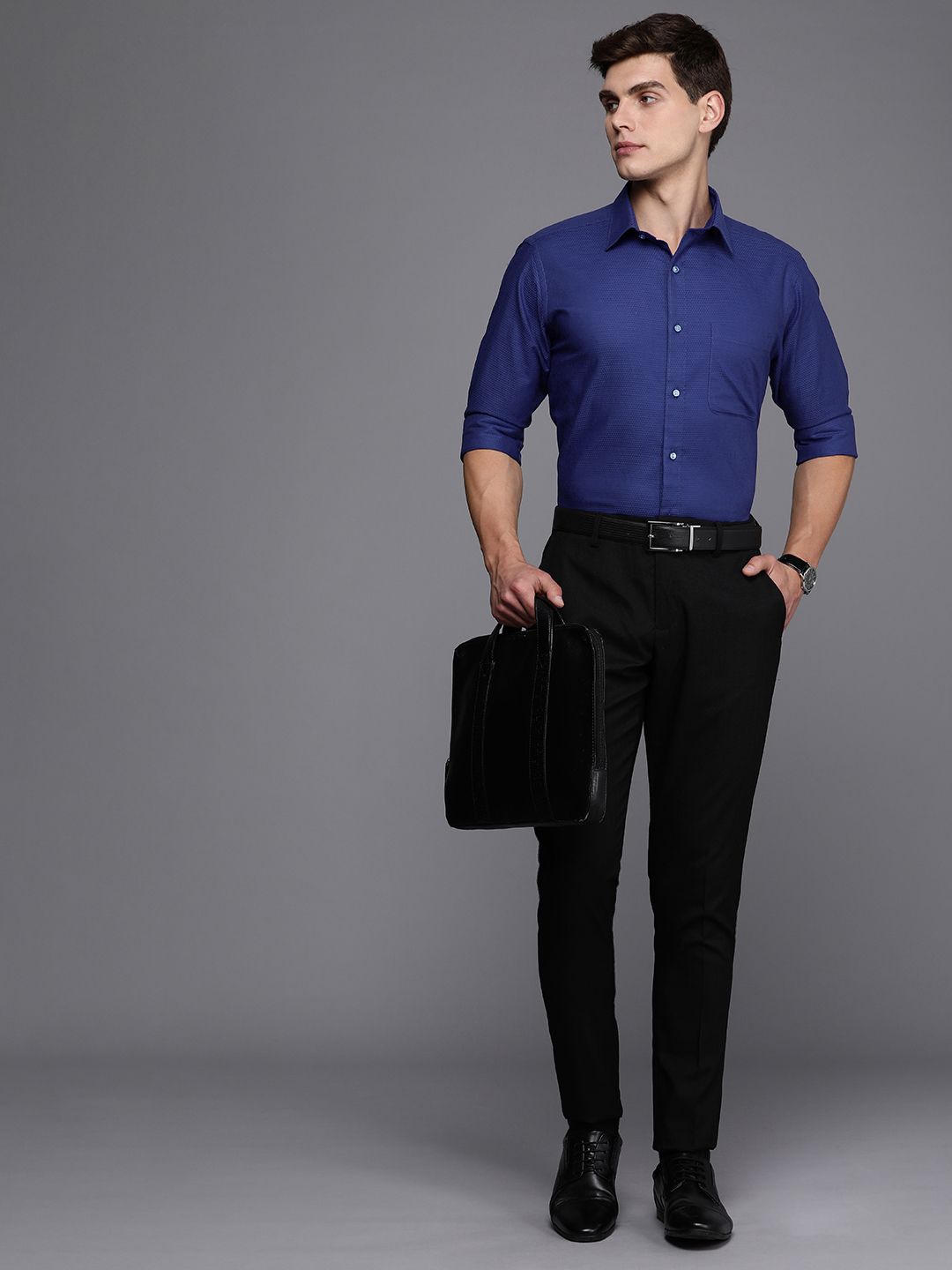 Raymond Pure Cotton Slim Fit Formal Shirt