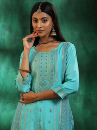 Libas Women Ethnic Motifs Regular Kurta with Trousers & With Dupatta