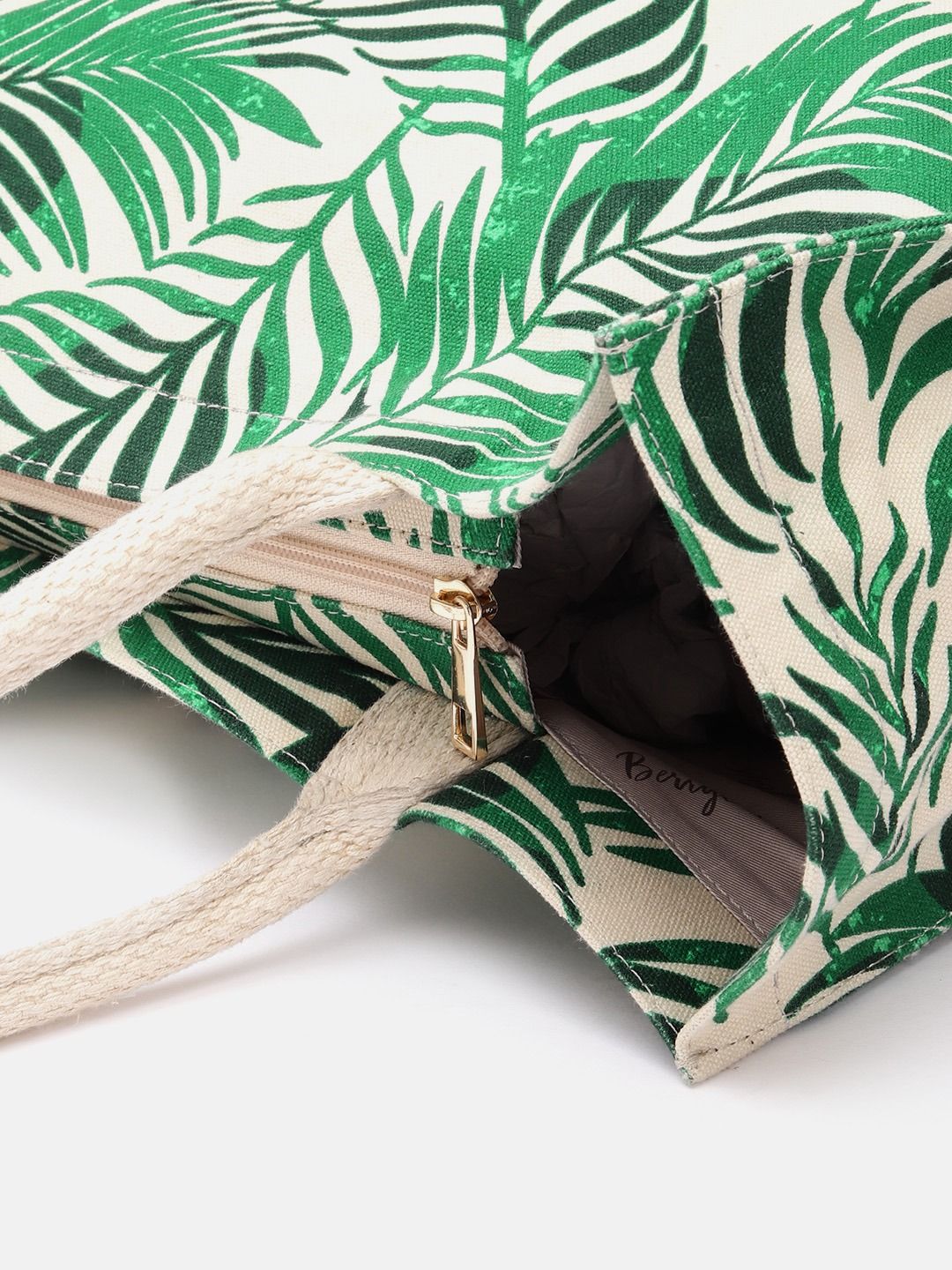 Berrylush Floral Printed Shopper Tote Bag