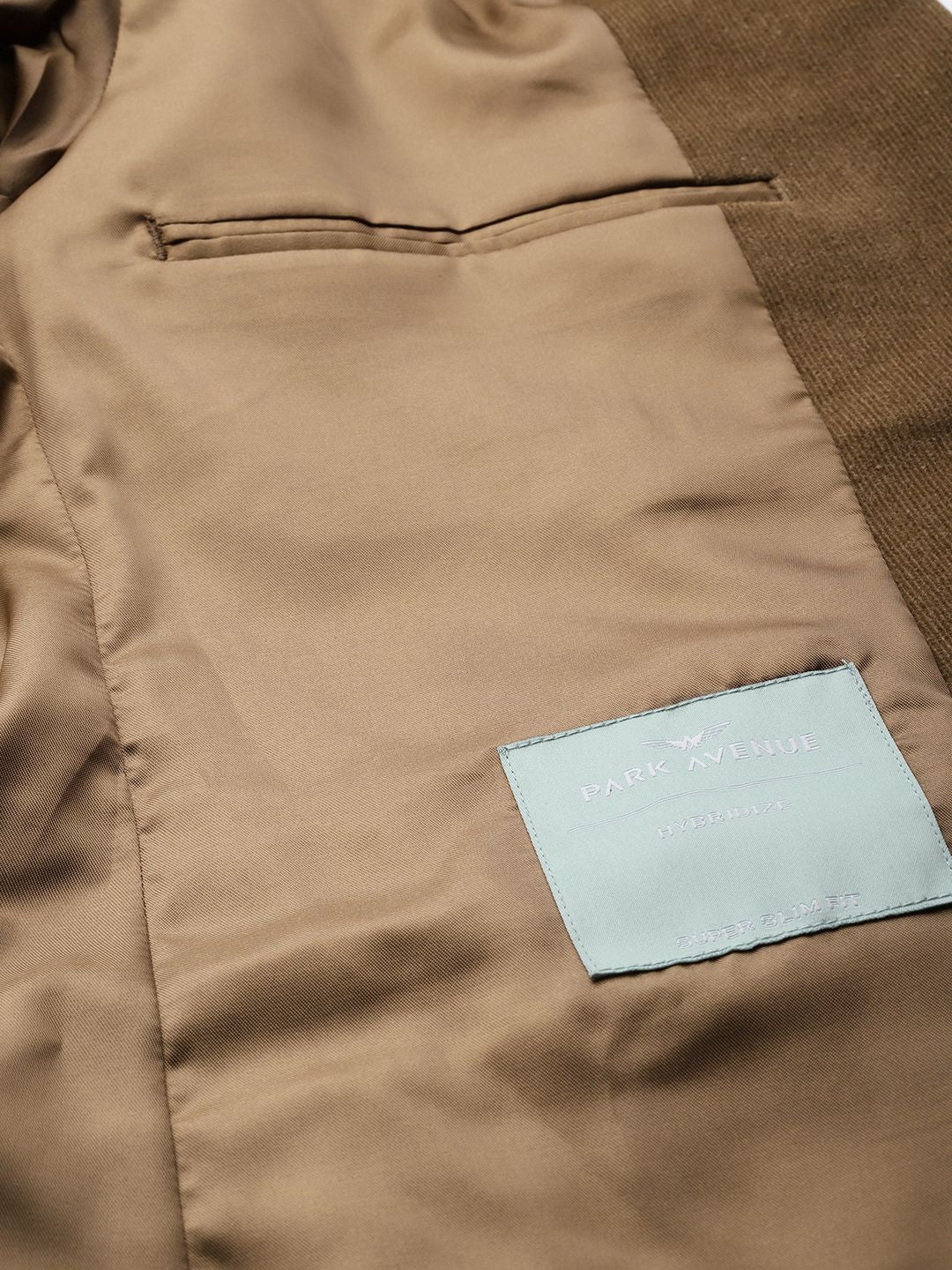 Park Avenue Textured Slim Fit Blazer