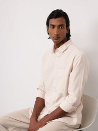 ether Classic Fit Gingham Checks Pure Cotton Shirt