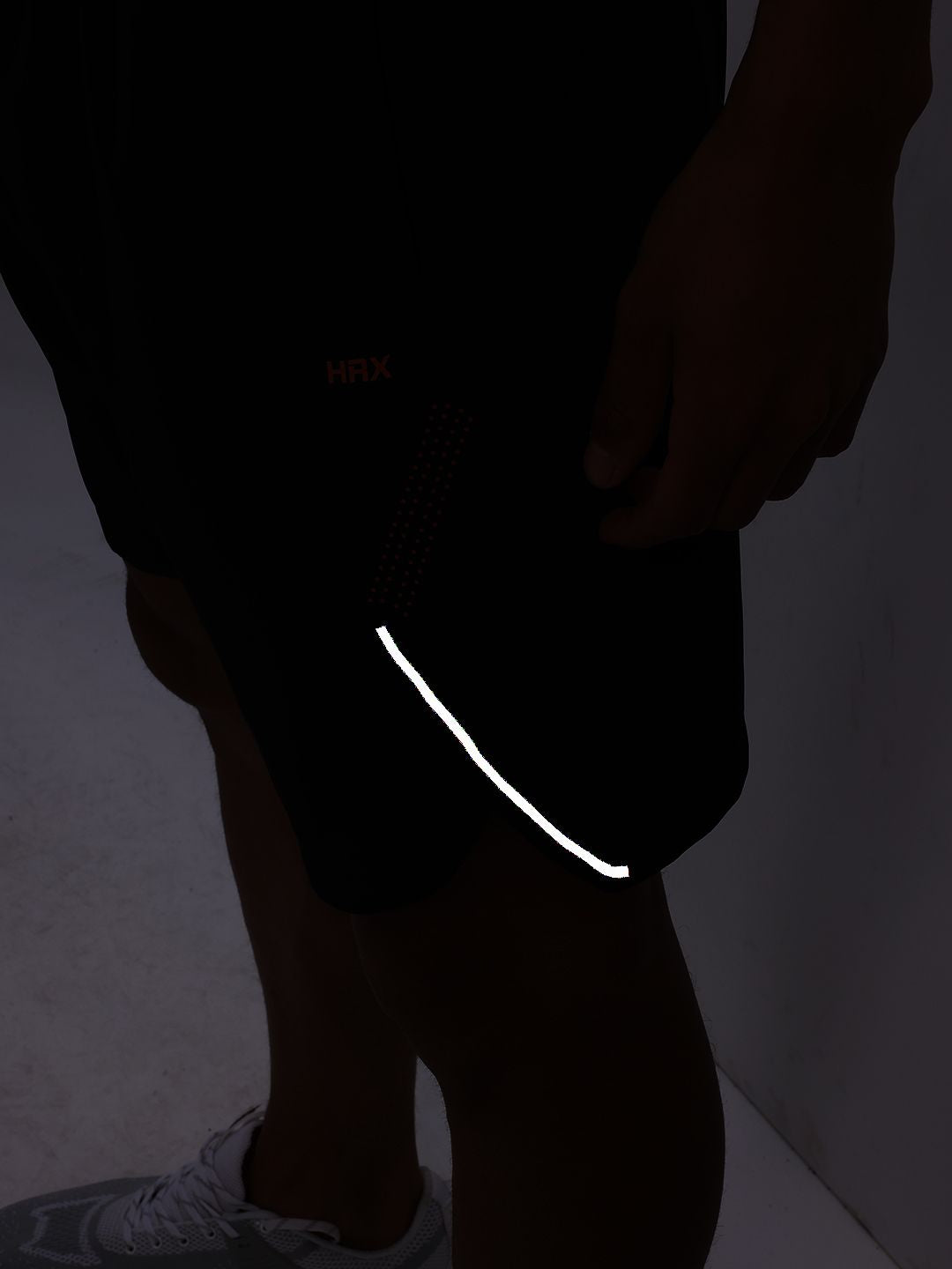 HRX by Hrithik Roshan Men Reflective Detail Training Shorts
