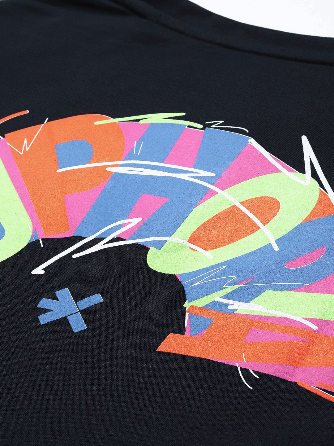 HRX by Hrithik Roshan Typography Printed T-shirt