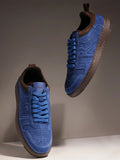 RARE RABBIT Men Colourblocked Suede Sneakers