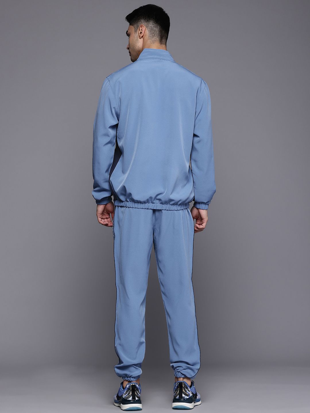 HRX by Hrithik Roshan Rapid-Dry Colourblock Running Tracksuit