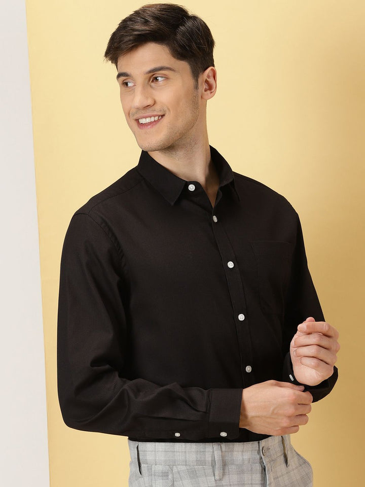 Thomas Scott Classic Slim Fit Opaque Cotton Formal Shirt