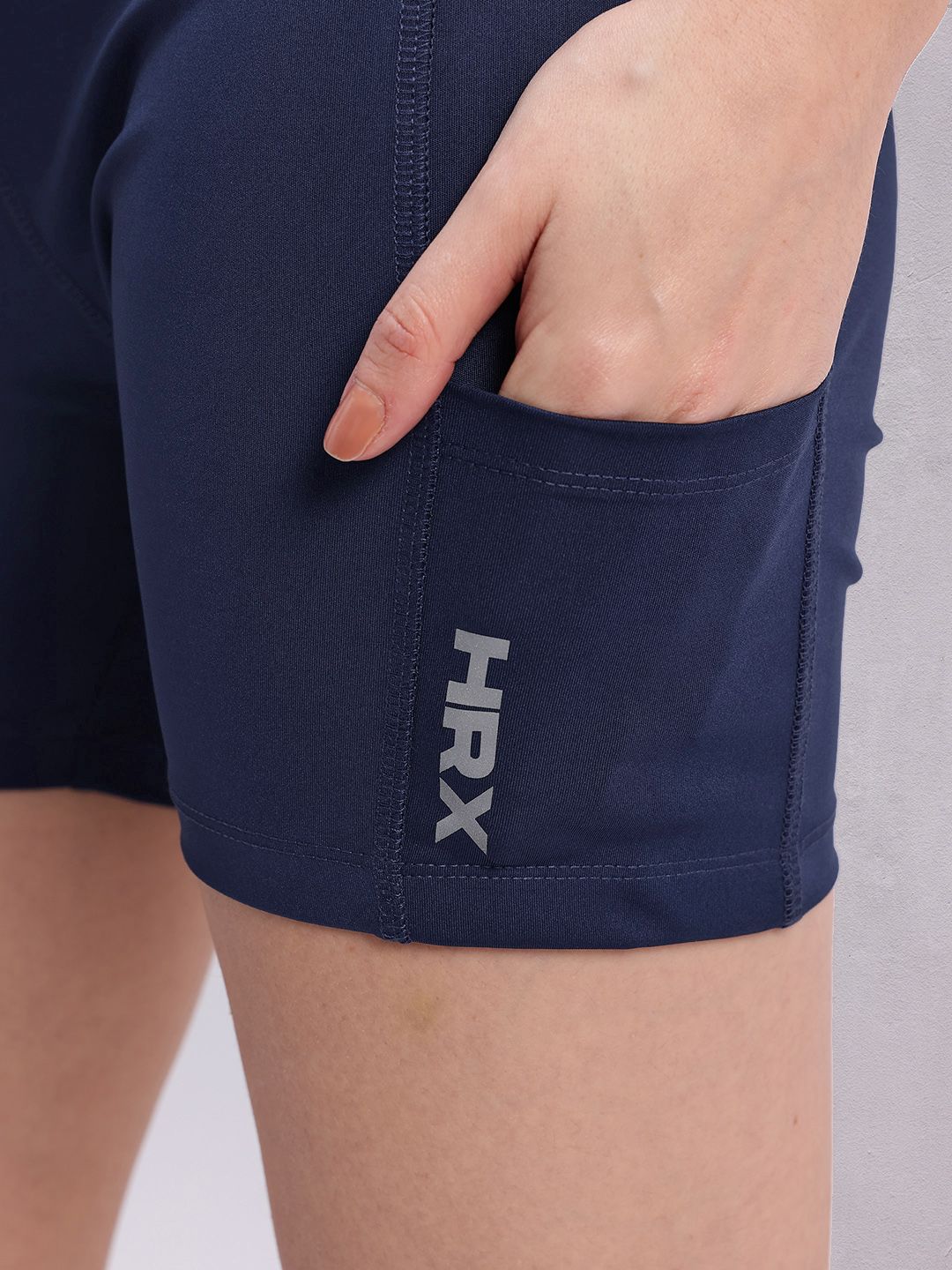 HRX by Hrithik Roshan Women Mid-Rise Rapid-Dry Running Shorts