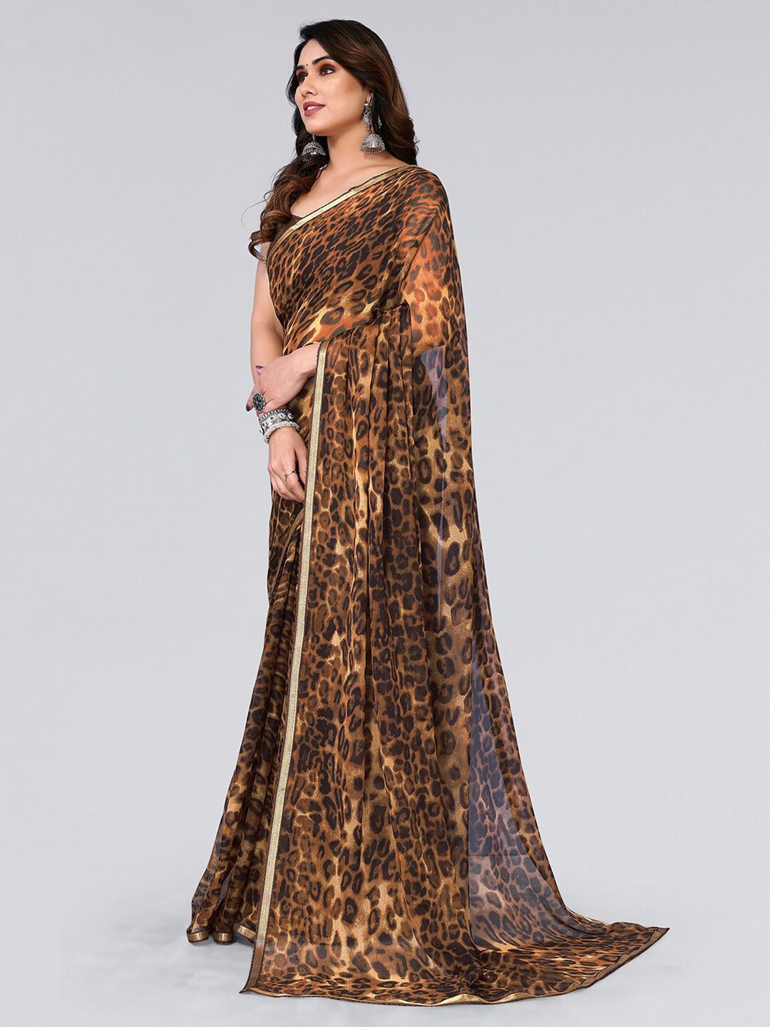KALINI Animal Printed Saree