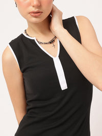 DressBerry Contemporary Chic Sleeveless Mini Dress