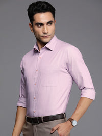Raymond Self Design Slim Fit Pure Cotton Formal Shirt