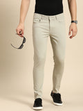 Being Human Men Solid Mid-Rise Regular Fit Chinos