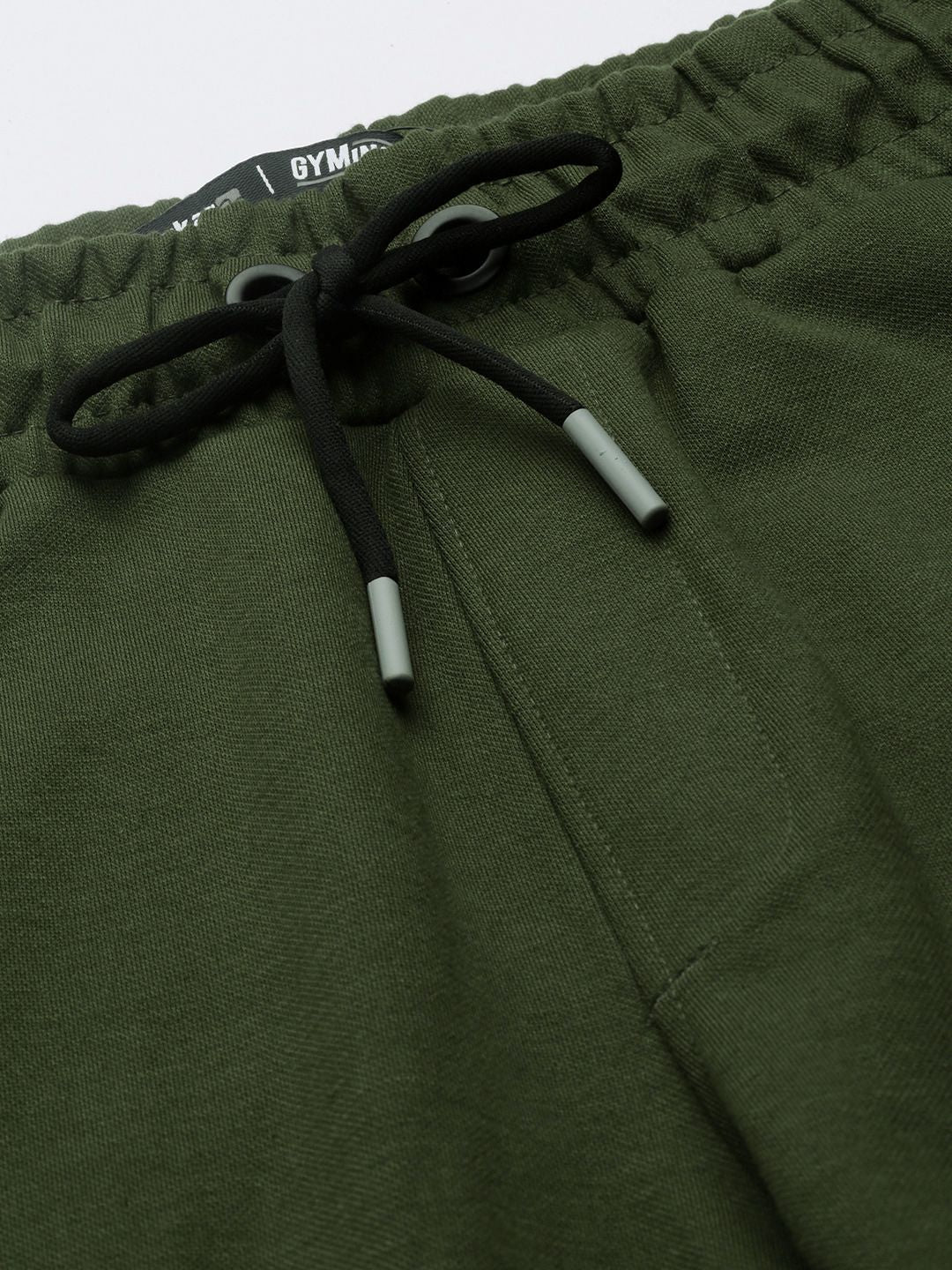 SPYKAR Men Colourblocked Slim Fit Mid-Rise Regular Joggers