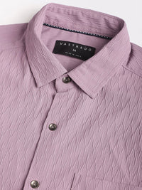 VASTRADO Men Classic Slim Fit Opaque Casual Shirt
