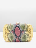 Lino Perros Women Abstract Printed Box Clutch