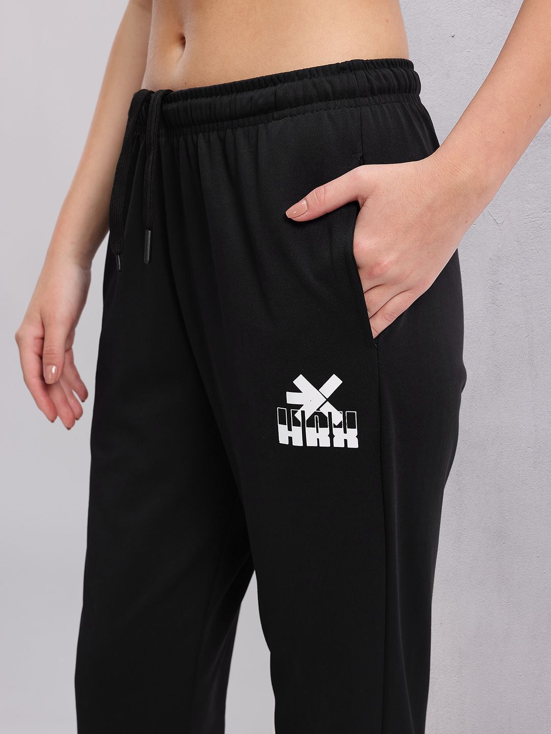 HRX by Hrithik Roshan Women Brand Logo Print Training Track Pants