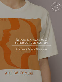 DILLINGER Graphic Printed Oversized Pure Cotton T-shirt