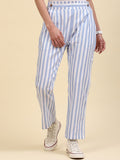 Monte Carlo Women Striped Track Pants